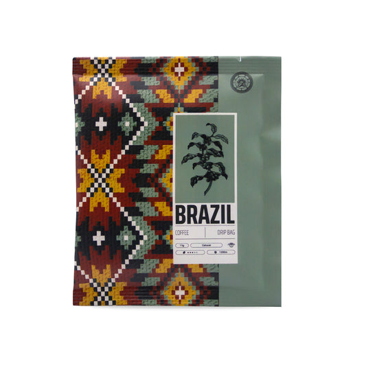 BRAZĪLIJA - 11 x 11g Drip Kafijas Maisiņi