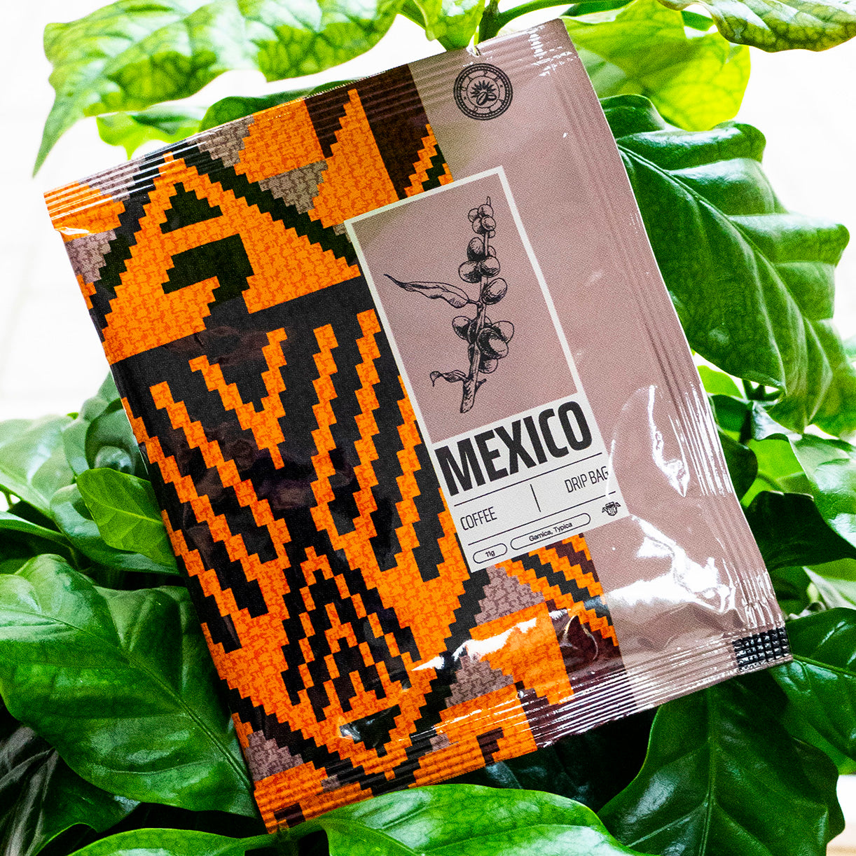 MEXICO - 11 x 11g Pilienu Kafijas Maisiņi