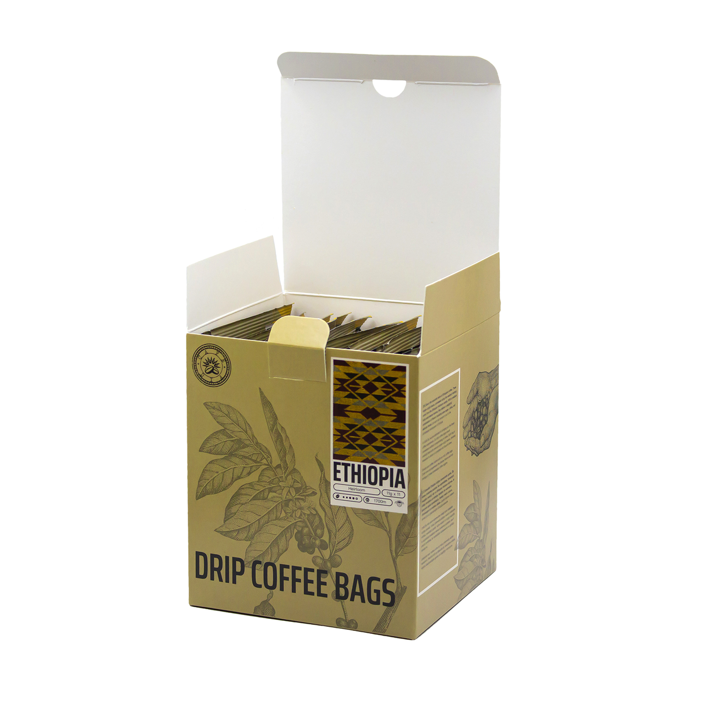 ETHIOPIA - 11 x 11g Drip Coffee Bags