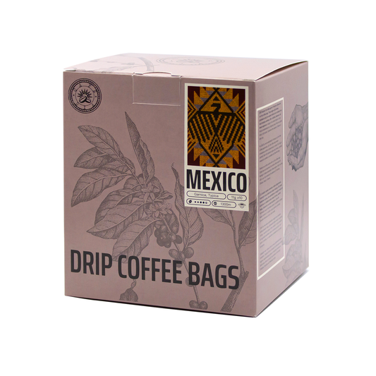 MEXICO - 11 x 11g Pilienu Kafijas Maisiņi