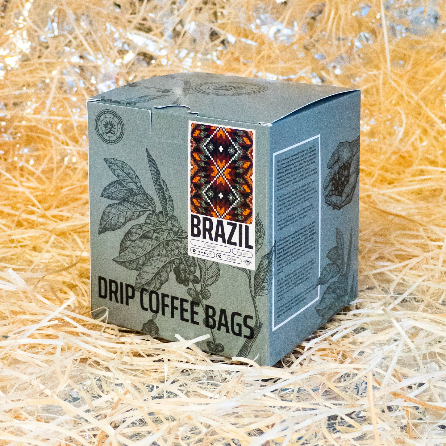 BRAZIL - 11 x 11g дрип кофе