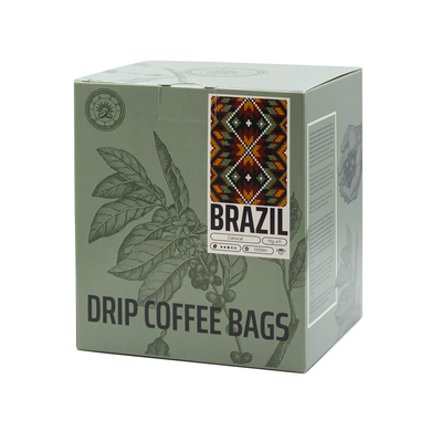 BRAZĪLIJA - 11 x 11g Drip Kafijas Maisiņi