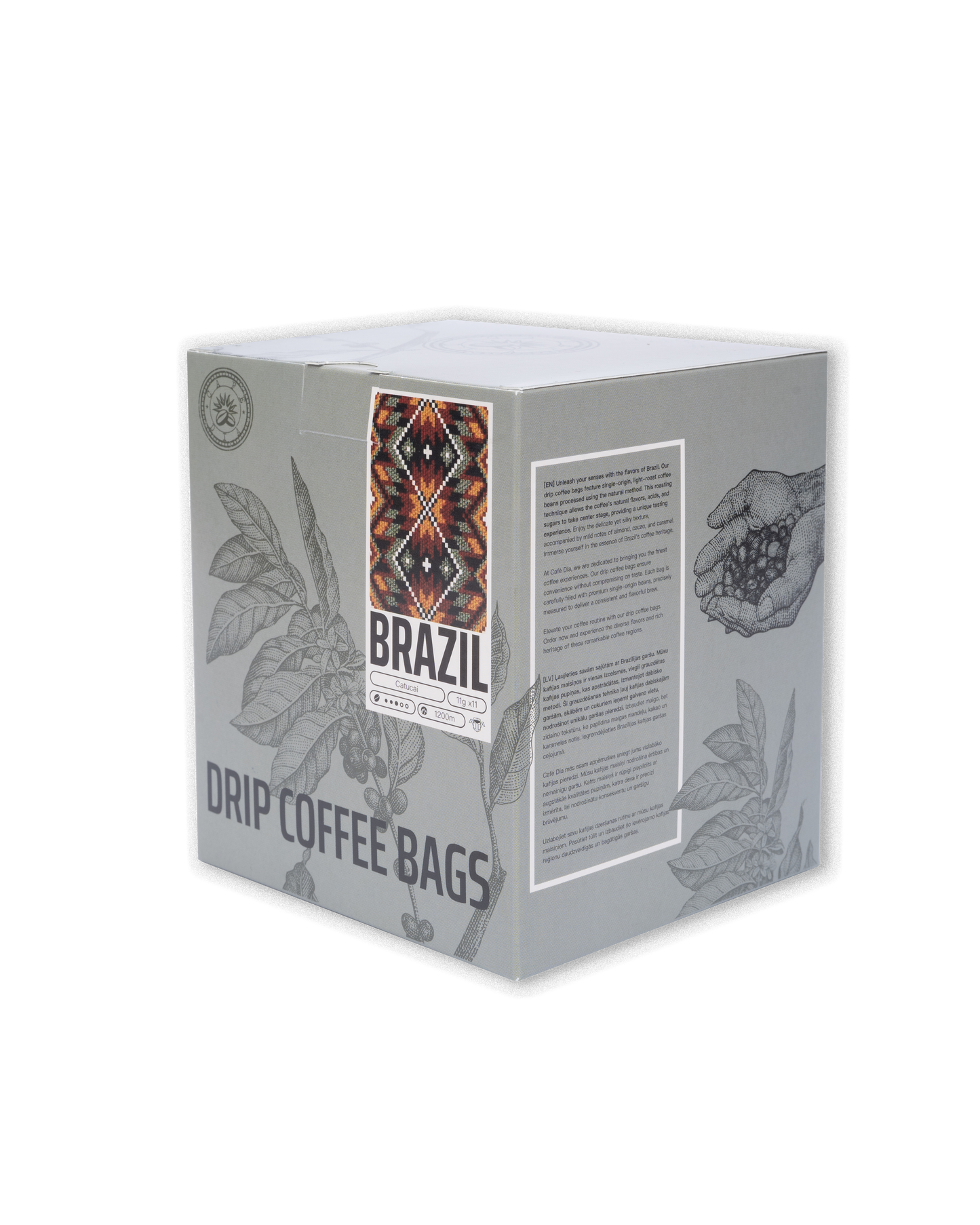 BRAZIL - 11 x 11g Drip Coffee Bags – Café Día