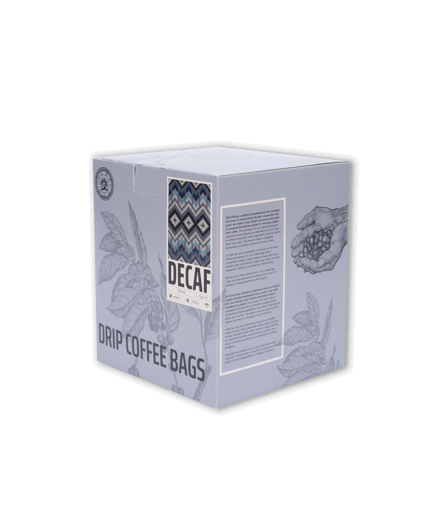 DECAF - 11 x 11g Drip Kavos Pakeliai