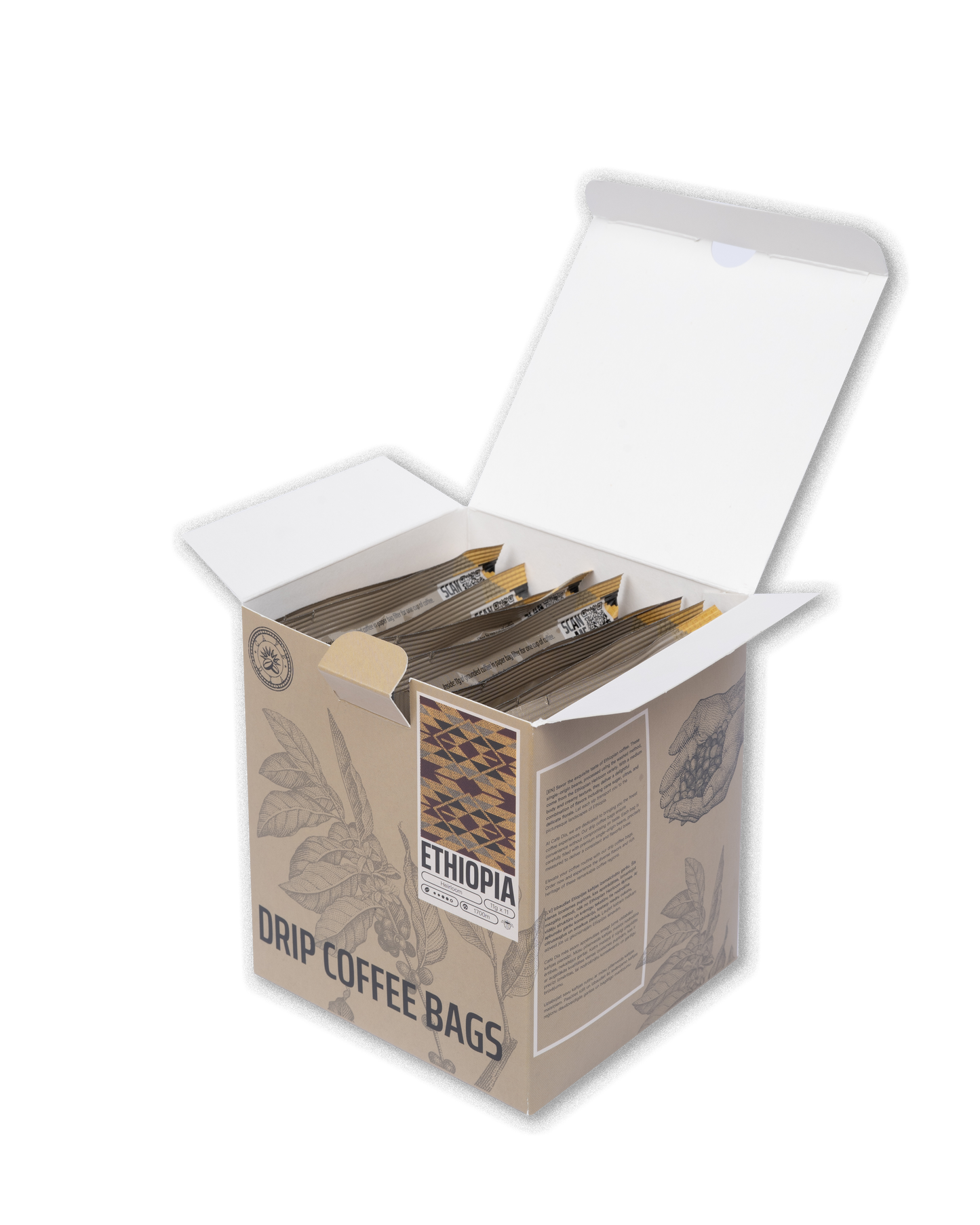 ETHIOPIA - 11 x 11g Drip Coffee Bags