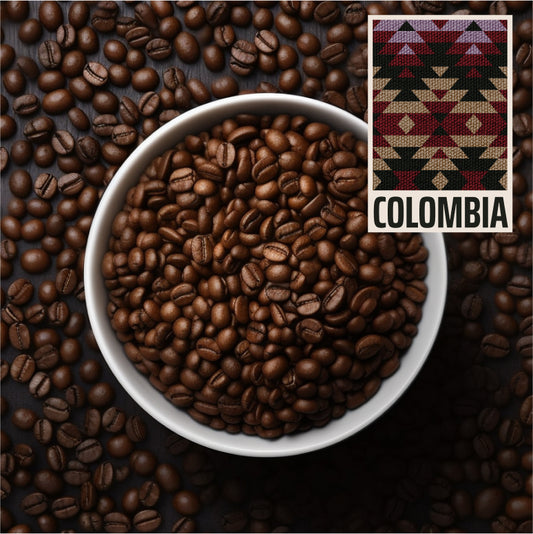 COLOMBIA Kavos pupelės